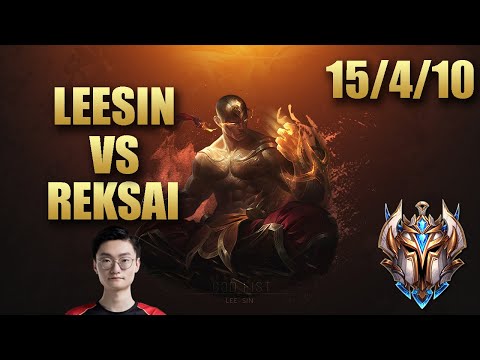 FPX Tian Leesin Jungle Vs Rek'sai - KR Challenger Match Summary Patch 9.20