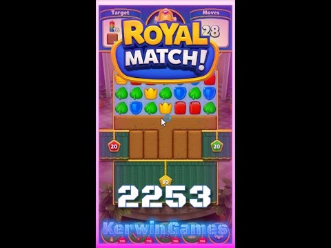 Royal Match Level 2253 - No Boosters Gameplay