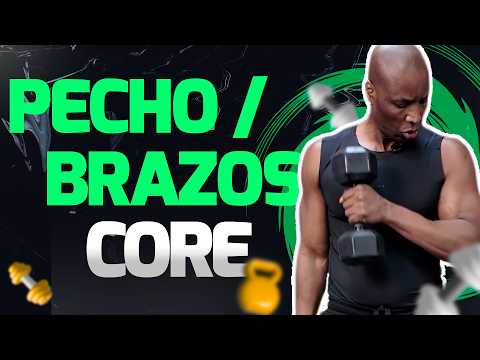 [Día 5] Pecho Firme, Brazos Marcados + ABS (27 min)