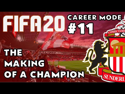 FIFA 20 - Career Mode - Road to Glory - Episode 11 Sunderland - The Making of a Champion