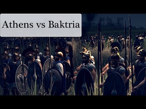 Total War Rome 2 Online Battle Video 41 Athens vs Baktria