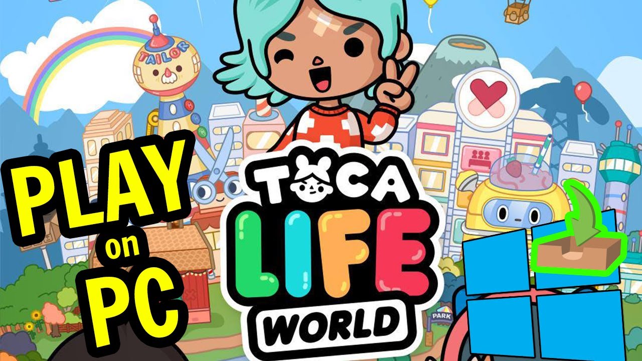 🎮 How to PLAY [ Toca Life World ] on PC ▶ DOWNLOAD and INSTALL Usitility2