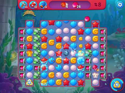 Fishdom Hard level 6992 no boosters フィッシュダム ハード [Friend's]