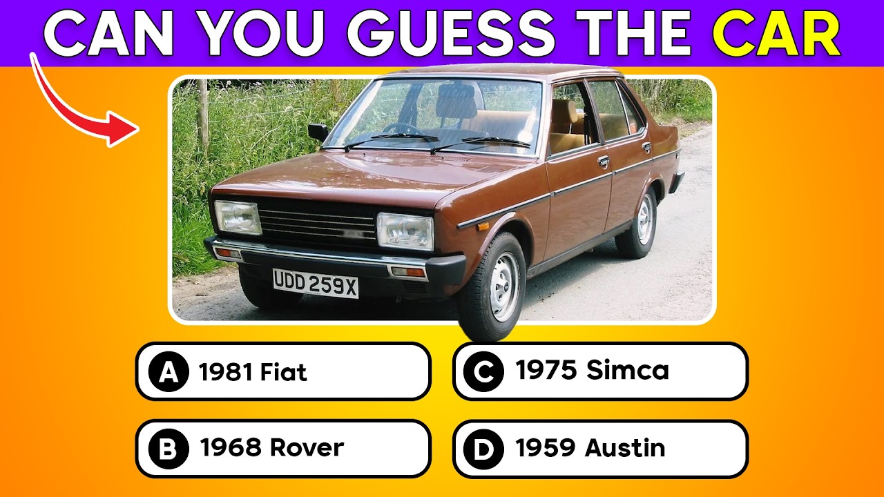 British Classic Car Quiz | 99.7% Will FAIL This RAREST BRITISH CLASSIC Car Quiz
