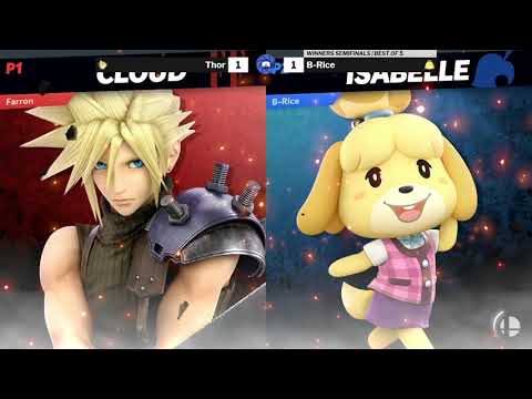 TSL 204 SSBU Winners Semis - Thor (Cloud) vs B-Rice (Isabelle)