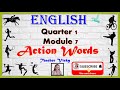 ACTION WORDS RECOGNIZE COMMON ACTION WORDS