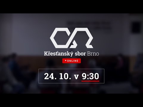 Jsme zachránění a co z toho plyne ...  /PLibánský ml./ - Ne 24.10.2021