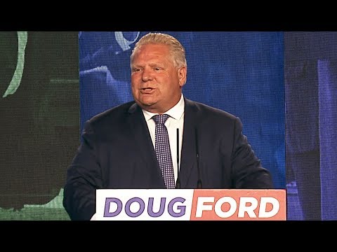 Doug Ford leads Ont. PC Party to incredible victory