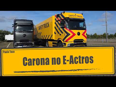 E-Actros em Ação: Tecnologia e Segurança na IAA 2026