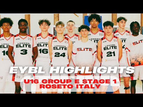 EYBL U16 Group E Stage 1 Highlights | Roseto, Italy