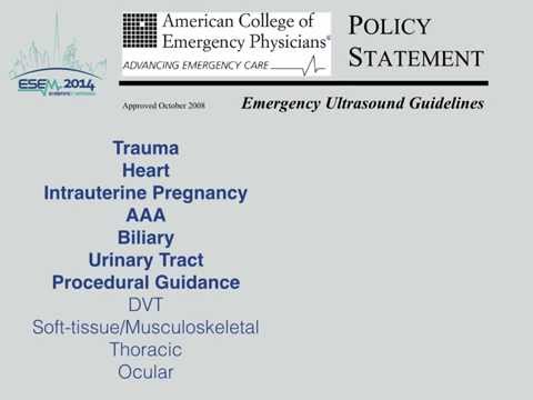 Introduction to Point Of Care Emergency Ultrasound