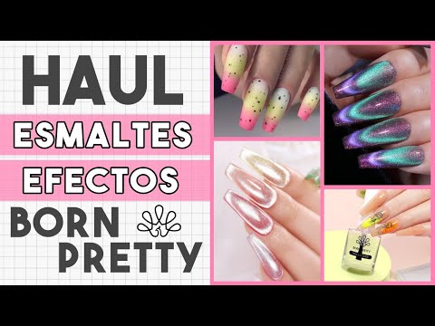 ¡EFECTOS EN GEL! · COMPRAS BORN PRETTY 💅🏼