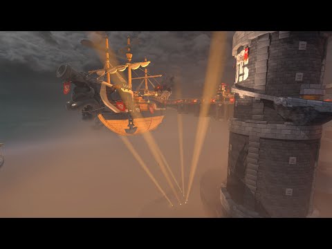 Airship Fortress (Full Track with prelude, main track, and endings) - Mario Kart World - OST