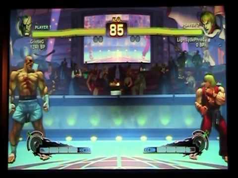 LSP SSF4 RANKED Online Action #1 vs Sagat