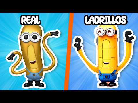 I recreated the Minions in LEGO | DESPICABLE ME 4 Made of Pieces