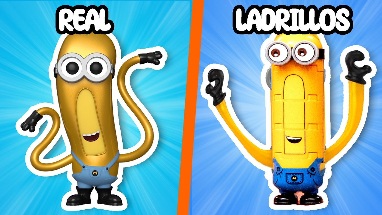 I recreated the Minions in LEGO | DESPICABLE ME 4 Made of Pieces