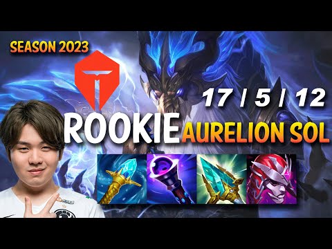 TES Rookie AURELION SOL vs SERAPHINE Mid - KR Ranked
