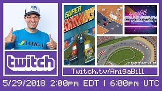 5/29/2018 - Commodore Amiga Skidmarks vs Ultimate Racing 2D + GIVEAWAY + SURPRISE!