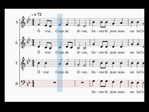Ô Vrai Corps de Jésus, bass, Tanguy Dionis du Séjour