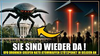 Grade passiert: Unbekannte Objekte greifen Atomwaffenbasis in Belgien an!