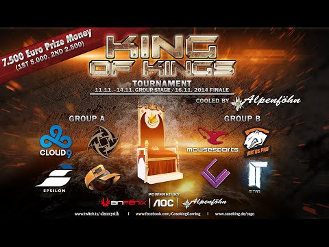 Cloud9 vs Epsilon CMTV Caseking King of Kings poule A