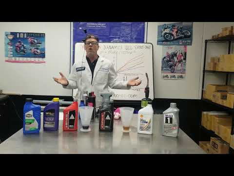 The ULTIMATE Motorcycle Oil Test by "Dr. Max Lubener" McAllister