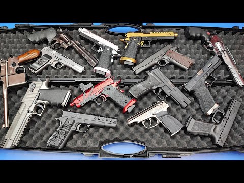 14 Airsoft Gun ! Reloading Airsoft Guns - Military Weapons/Tokarev TT, Makarov,Sig Sauer,Magnum...