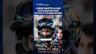 JORGE MARTIN ALAMI KECELAKAAN USAI COMEBACK DARI CEDERA, 6 Tulang Rusuk Patah: Bos Aprilia Kecewa