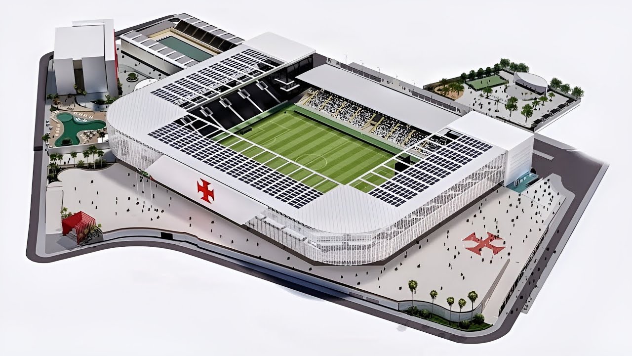 NOVO SÃO JANUÁRIO: CONFIRA O PROJETO DE REFORMA E MODENIZAÇÃO DO ESTÁDIO DO VASCO 🏟️