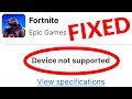 How To Download Fortnite On Android Device Not Supported  | Step By Step Tutorial (2023)