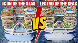 Legend of the Seas vs Icon of the Seas - Which Cruise Ship Wins?