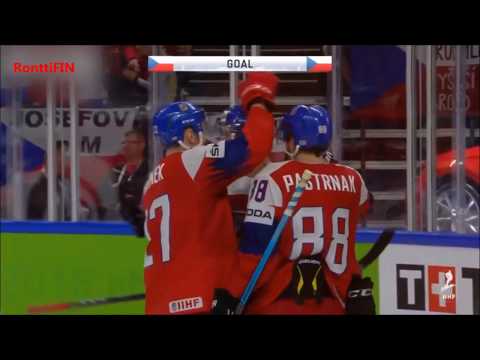 Game highlights: Russia - Czech republic 3-4 goals IIHF 2018 Venäjä - Tsekki | RonttiFIN-Sports