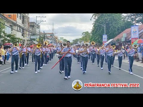 University of Nueva Caceres Marching Band during Peñafrancia Military and Civic Parade 2022