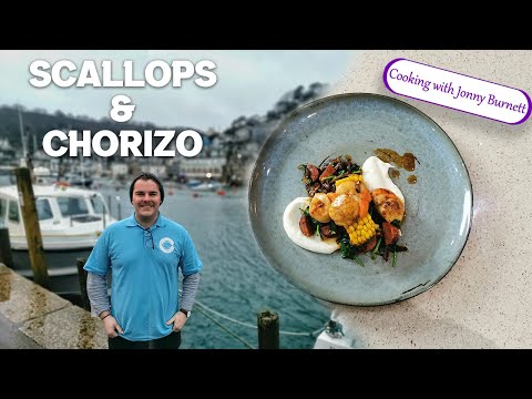 Amazing Scallop recipe - Scallop & Chorizo recipe.