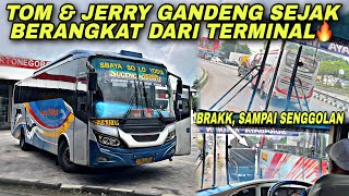Download lagu Tom & Jerry Holding Hands Since Departing From The Terminal 😱| Sugeng Rahayu W 7511 UP Trip 'Blue... mp3