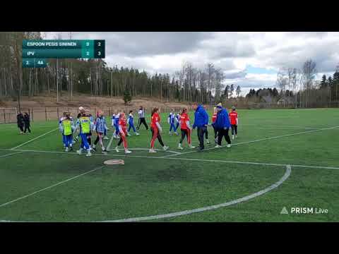IPV-Espoon Pesis sininen  Aluesarja D-Tytöt kilpa.