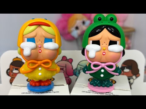 Full Unboxing of Pop Mart x Crybaby Crying Again Series Set