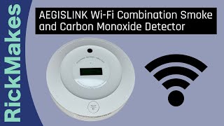 AEGISLINK Wi-Fi Combination Smoke and Carbon Monoxide Detector