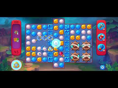 Fishdom Hard level 11318 no boosters フィッシュダム ハード