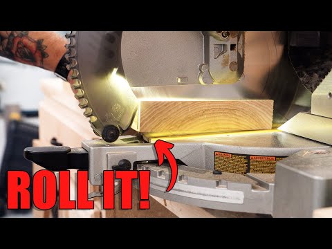 Two Invaluable Tips for BEGINNER Miter Saw Users