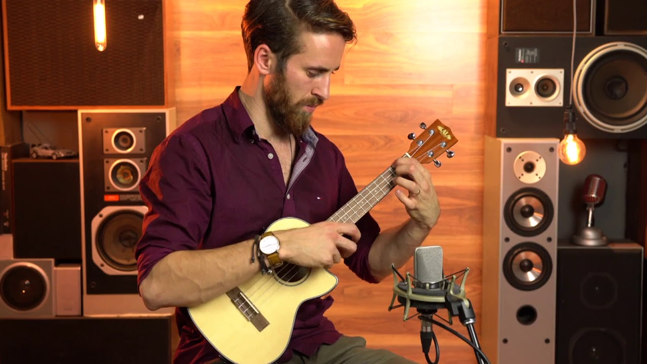 Kala Tenor Ukulele w/Pickup - Spruce/Mahogany (KA-STGE-C)