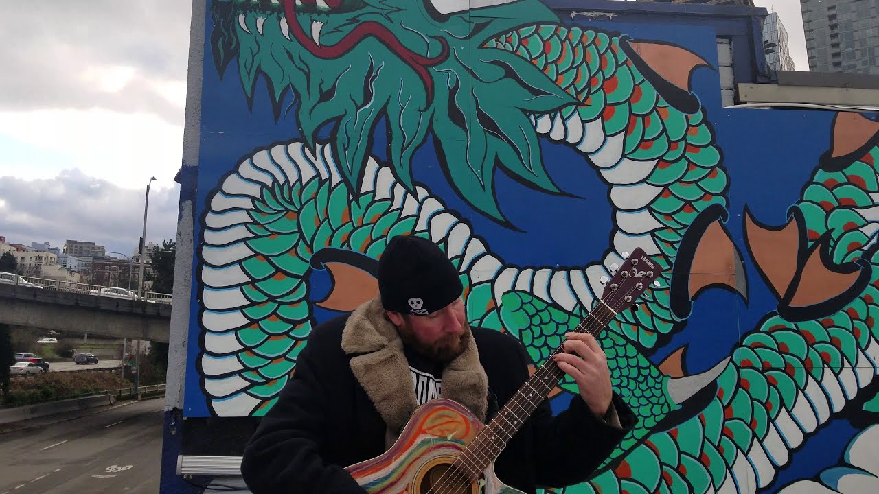 Goodbye — connected to the Sea Dragon mural