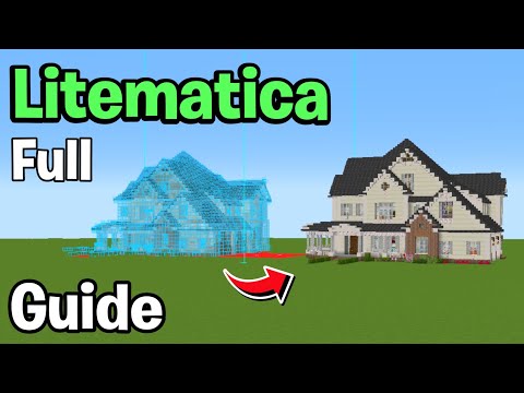 How To Use Litematica Mod || Litematica Full Tutorial All Versions