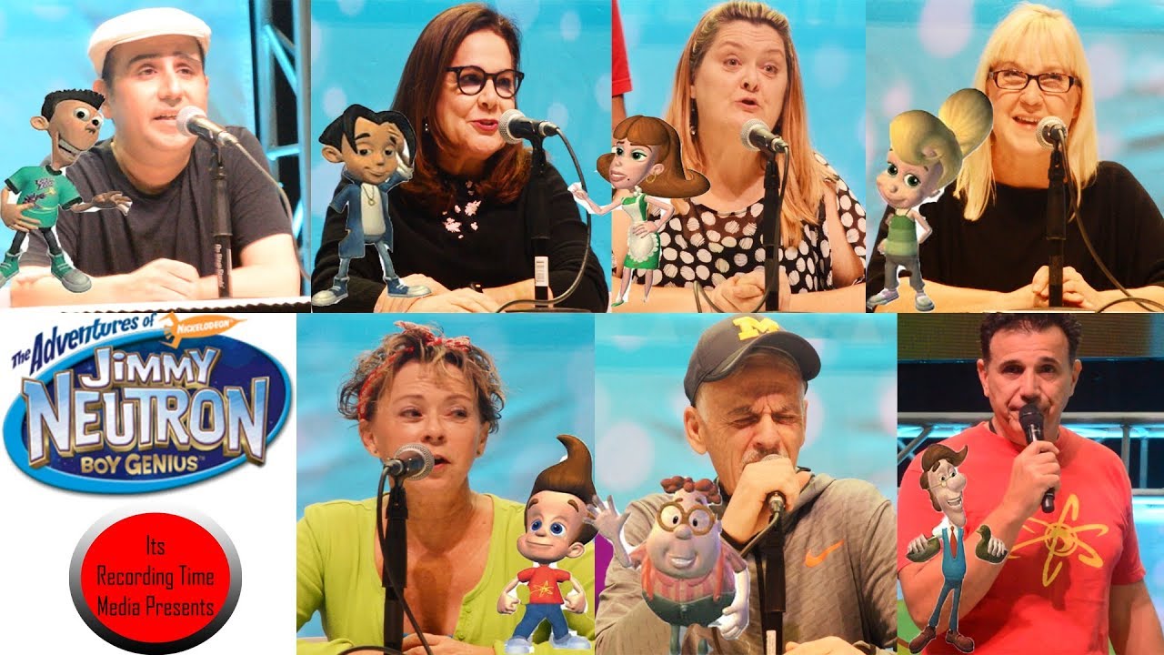 LA Comic Con 2018: Jimmy Neutron 15th Anniversary Reunion Panel!!