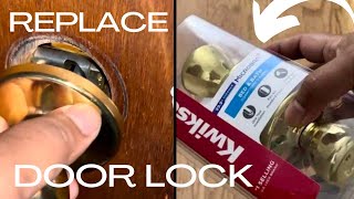 How to Install Kwikset Privacy Door Knob with Microban Technology | Step-by-Step Guide