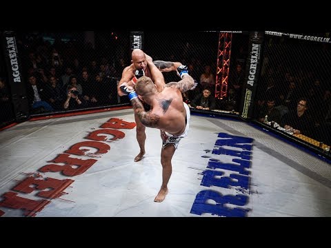 Aggrelin 26 - Mario Wittmann vs. Enrico Koch - Heavy KO - Headkick