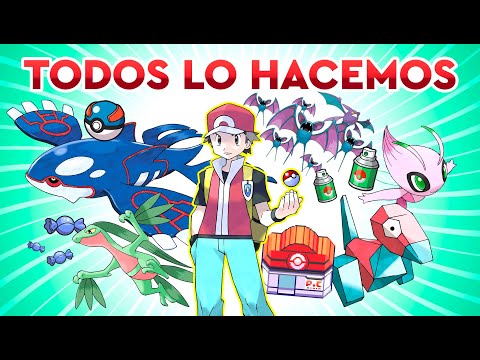 20 COSAS QUE TODOS HACEMOS JUGANDO POKÉMON