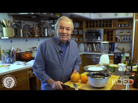 Candied orange peel with chocolate | Jacques Pépin Cooking At Home | KQED