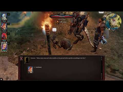 Taking Lohse back to Jahan - Tactician - Divinity Original Sin 2 LP #82