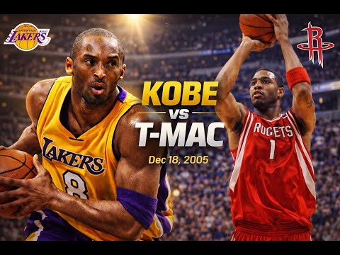 12/18/2005 Houston Rockets vs. Los Angeles Lakers Kobe Bryant Full game